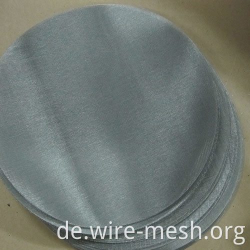 Wire Mesh Filter Discs